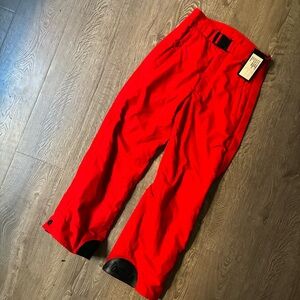 Vibrant Red Men's Cargo Pants